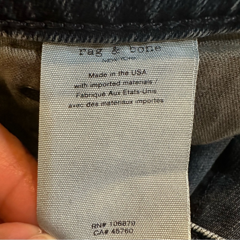 rag & bone Blue Flare Jeans - Picture 11 of 11